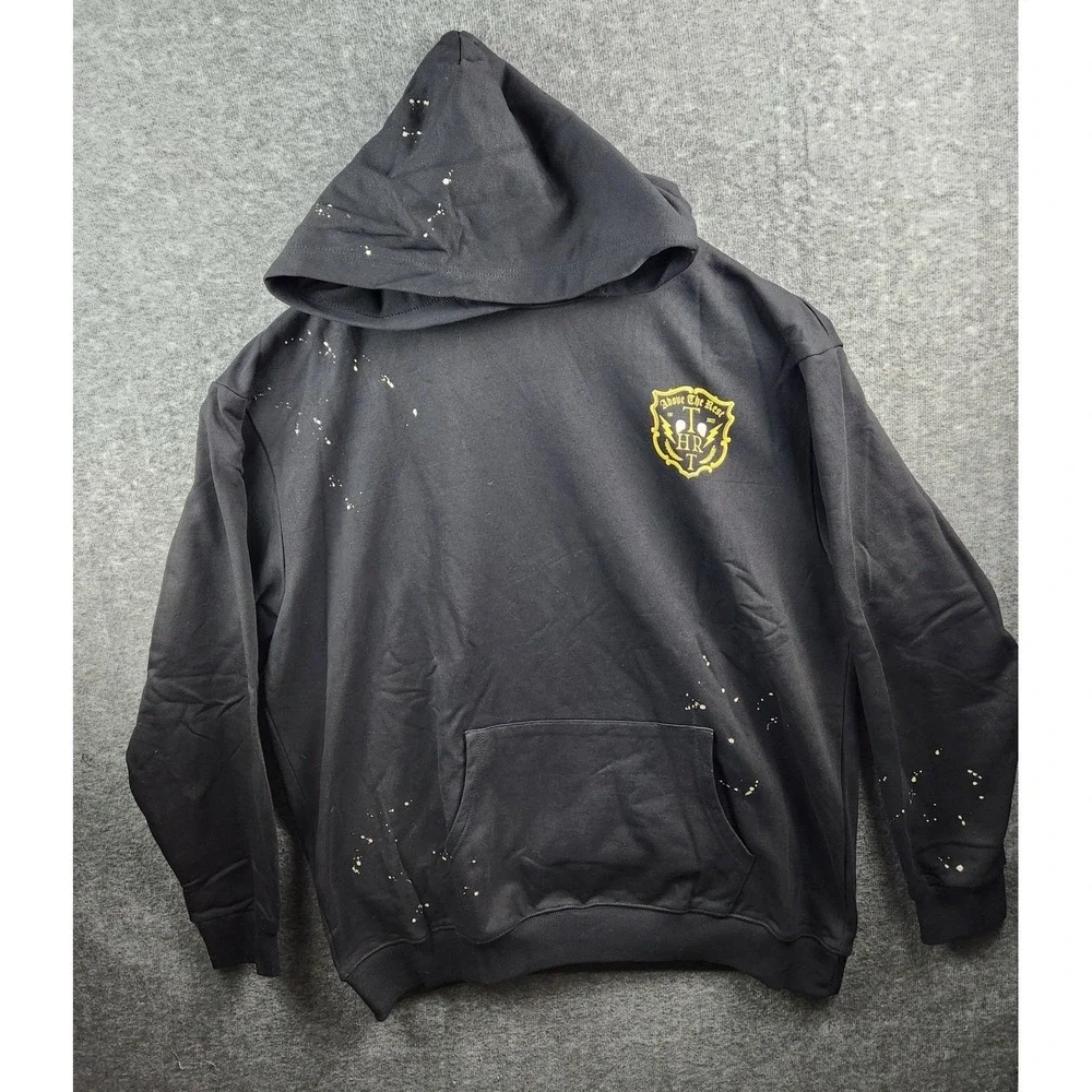 THRT‎ Above The Rest Black Pullover Hoodie 3XL Graphic Print